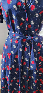 Strawberries and flower dress