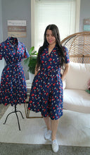 Load image into Gallery viewer, Strawberries and flower dress