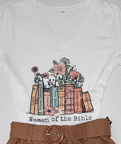 Women of the Bible white top