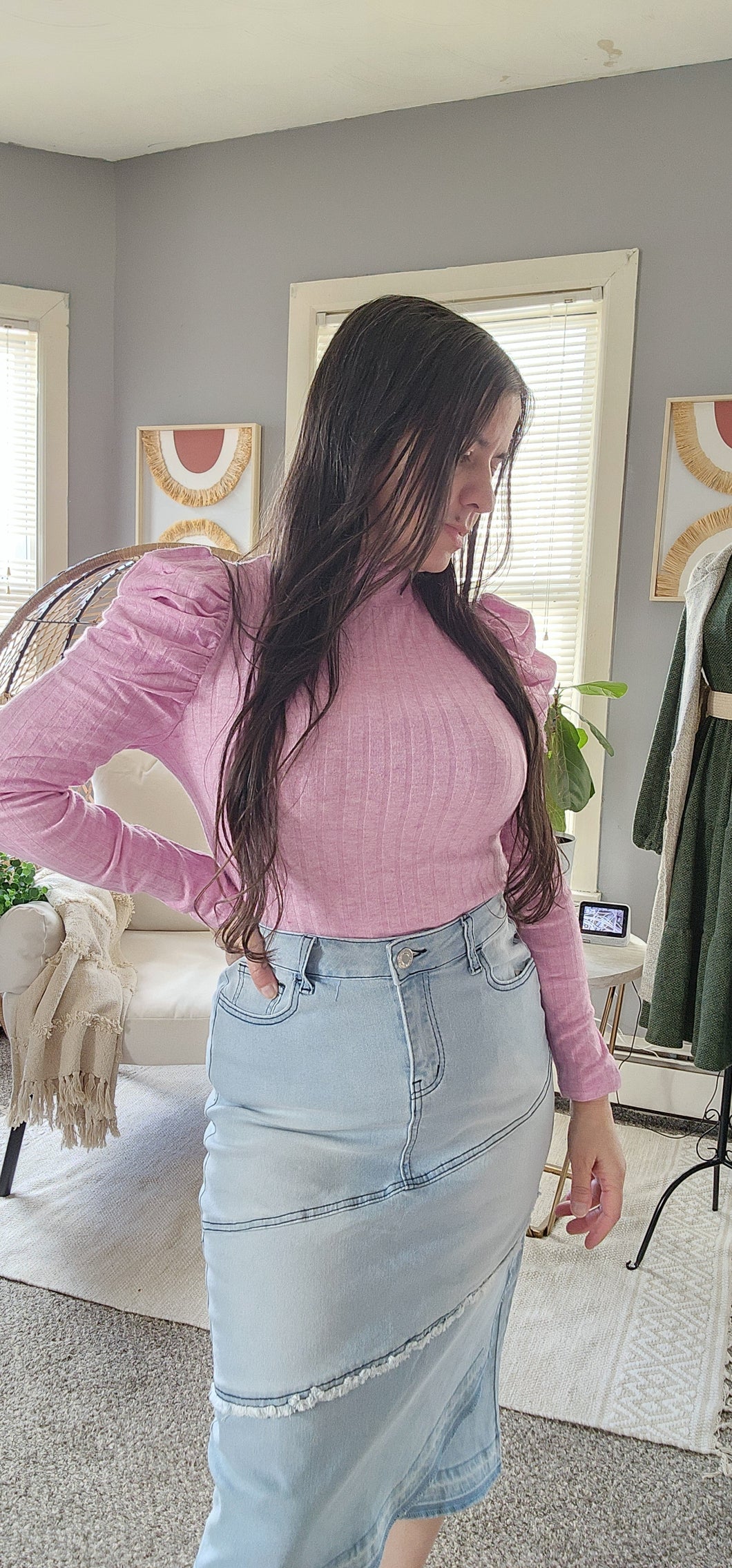 Ribbed top