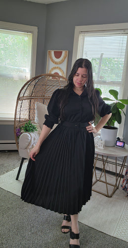 Pleated dress