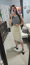 Load image into Gallery viewer, Knit stripe top