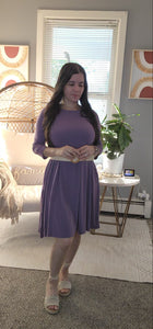 Lavander dress