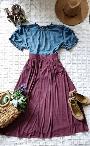 Maxi skirt