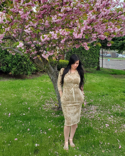 Tie dye dress